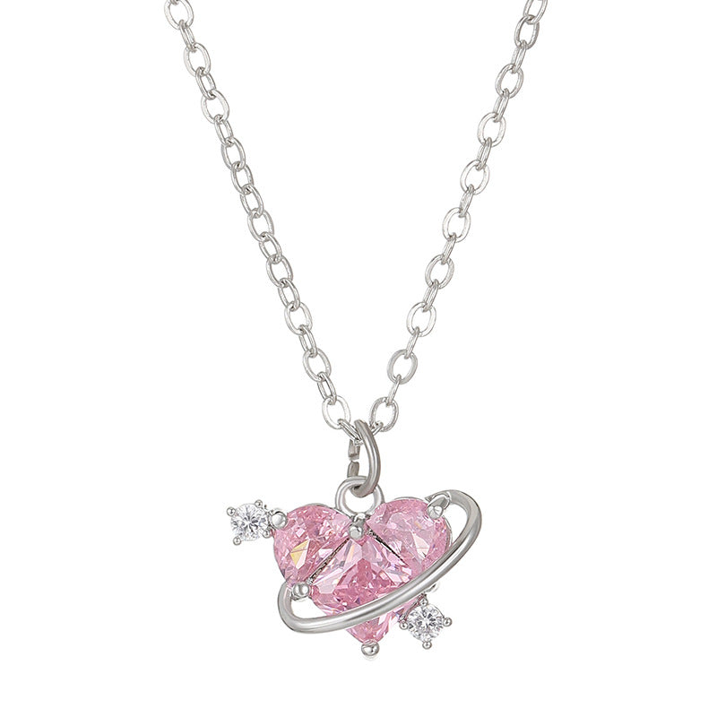 Siopsrl | Playful Heart Pendant Necklace Siopsrl