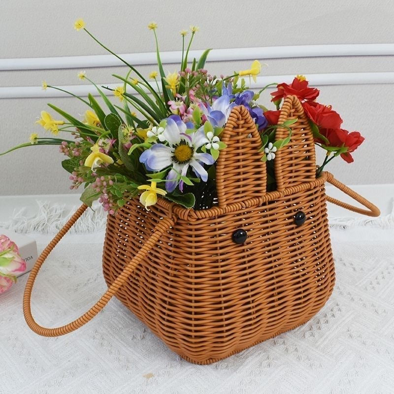 Rabbit Ears Woven Storage Basket Siopsrl