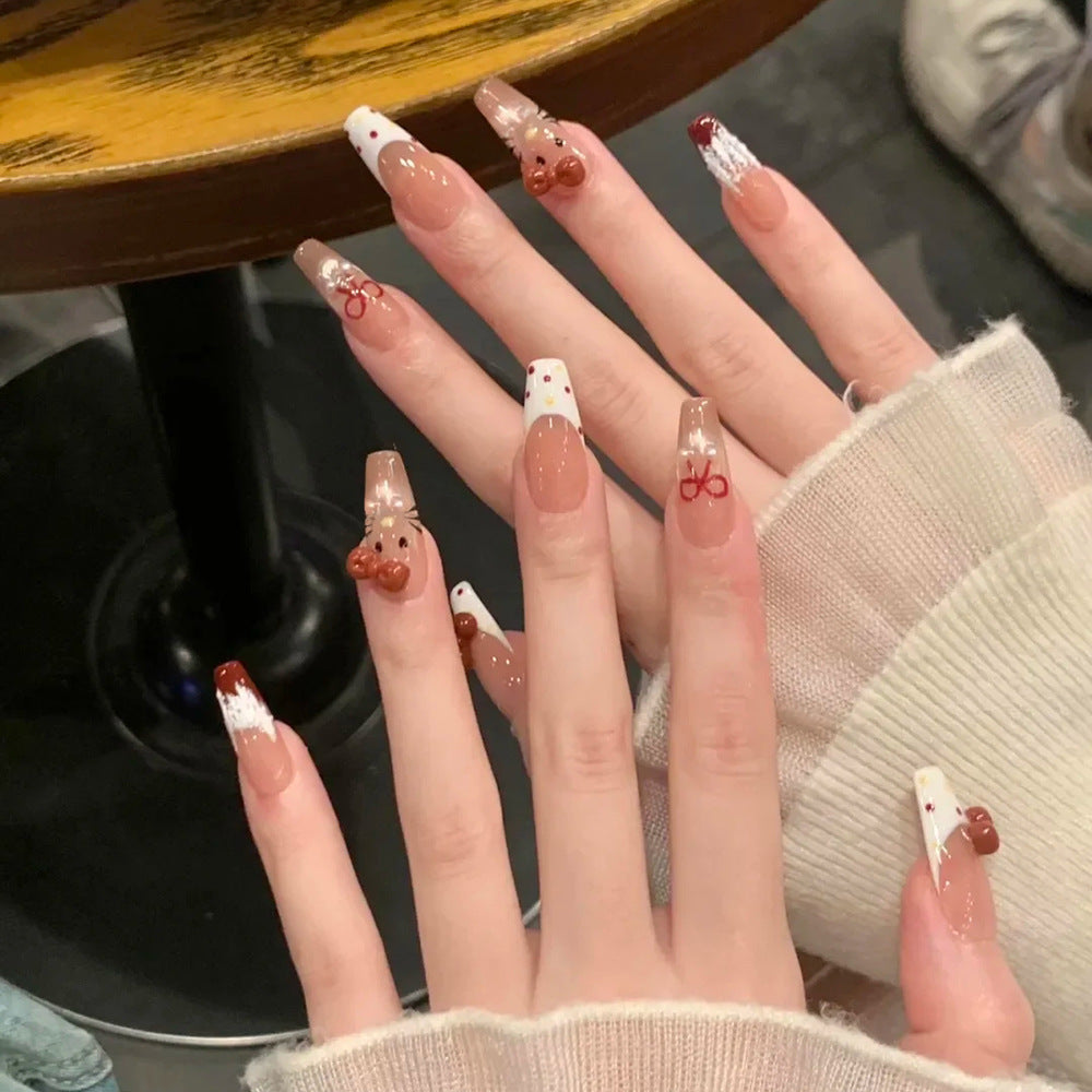 Siopsrl | Glossy Press-On Nail Extensions Siopsrl