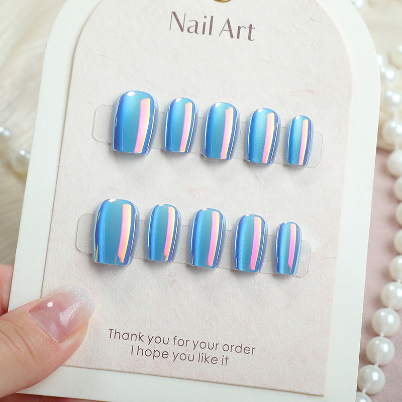Siopsrl | Reflective Press-On Nail Set Siopsrl