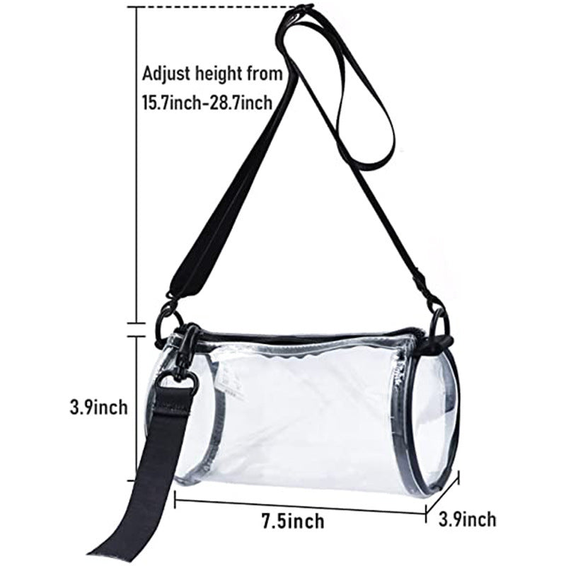 Siopsrl | Transparent Handbag with Adjustable Shoulder Strap Siopsrl