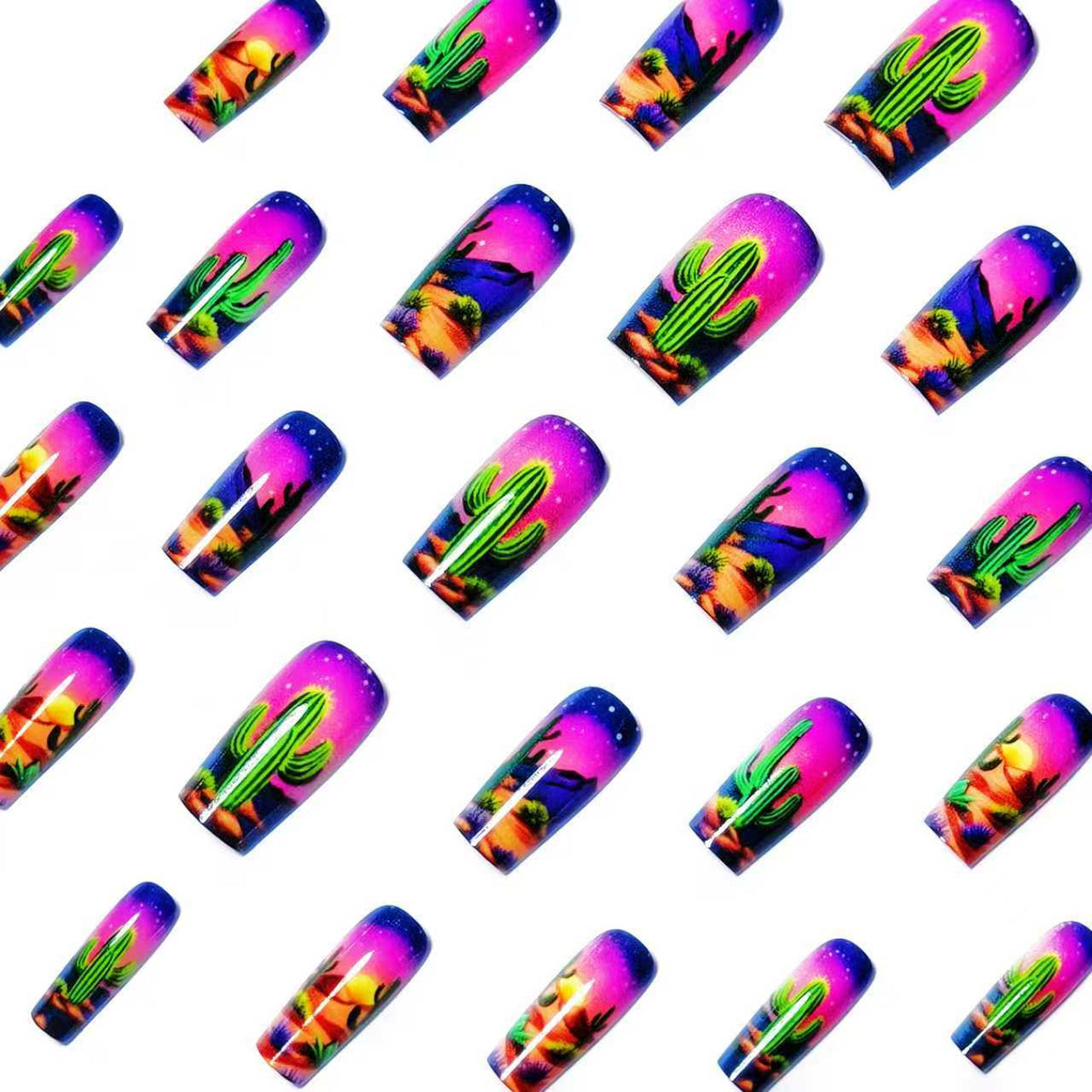 Siopsrl | Artificial Nails in Desert Design Siopsrl