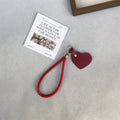 Siopsrl | Leather Heart Keychain Siopsrl