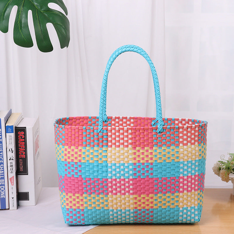 Siopsrl | Colorful and Handmade Woven Market Bag Siopsrl