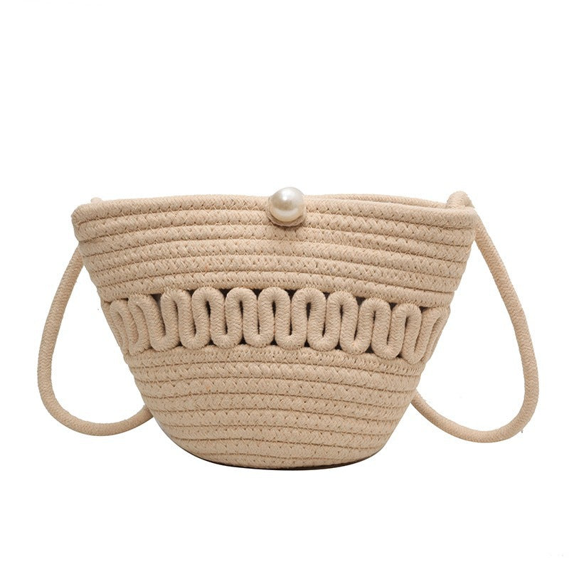 Women’s Fashion Basket Bag with Unique Structure Siopsrl