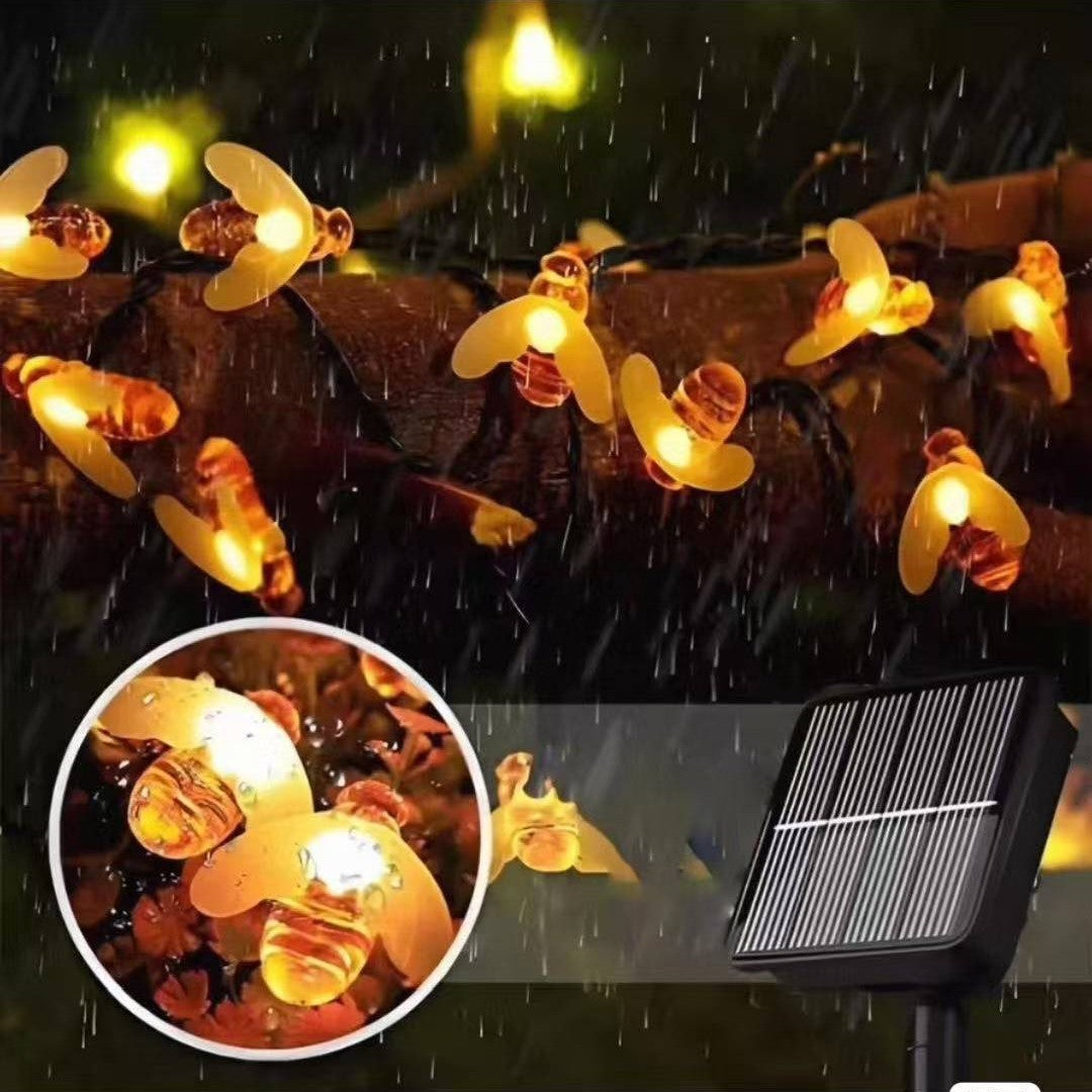 Siopsrl | Decorative Bee Solar String Lights Siopsrl