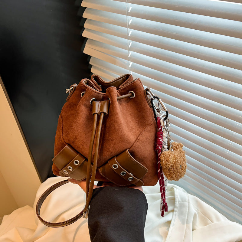 Siopsrl | Suede Bucket Bag Siopsrl