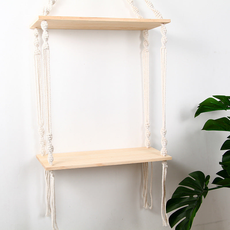 Hanging Macrame Shelf Organizer  Siopsrl1788941636