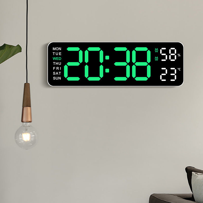 Siopsrl | Digital alarm clock with room temperature and humidity display Siopsrl