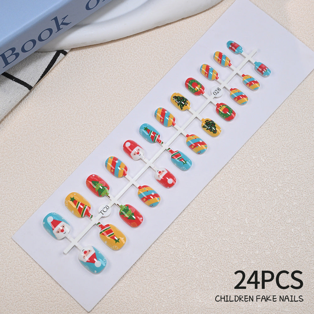 Siopsrl | Children's Fun-Themed Press-On Nail Set Siopsrl