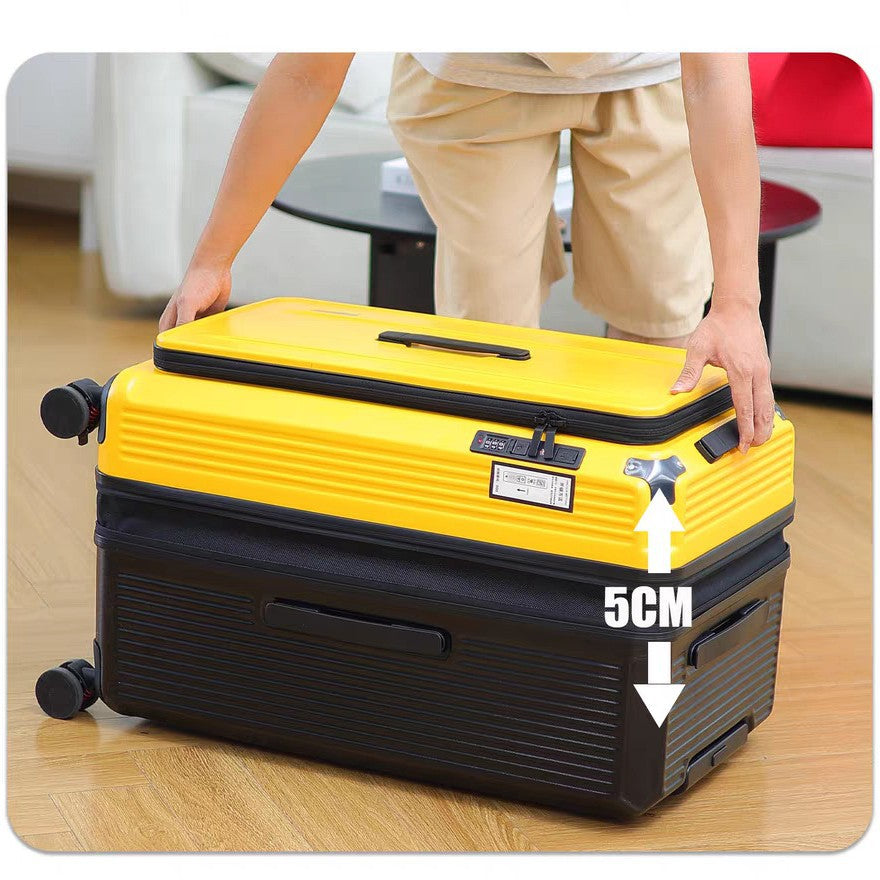 Siopsrl | Unisex Premium Multi-Compartment Travel Suitcase Siopsrl