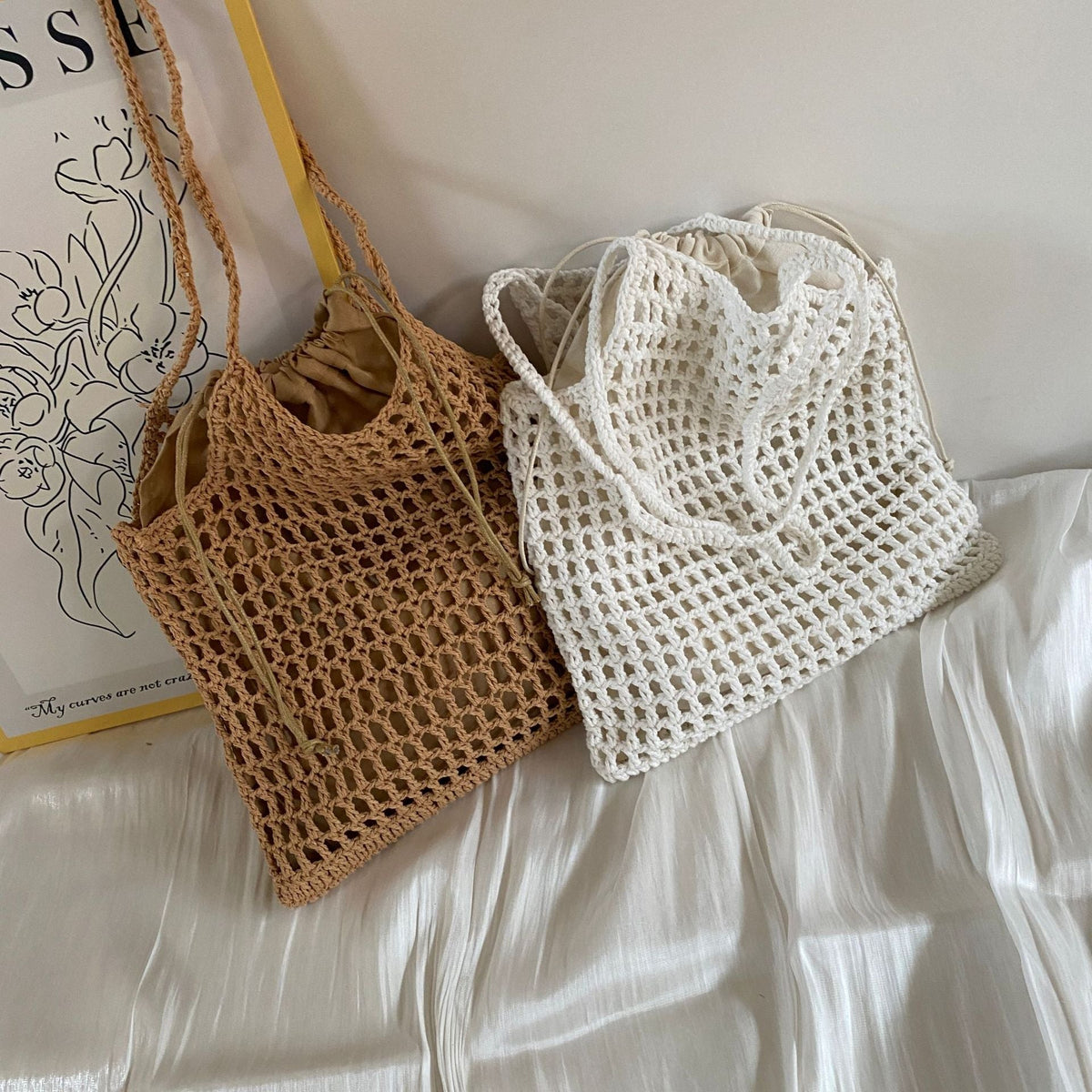 Hand-knotted shopping bag Siopsrl
