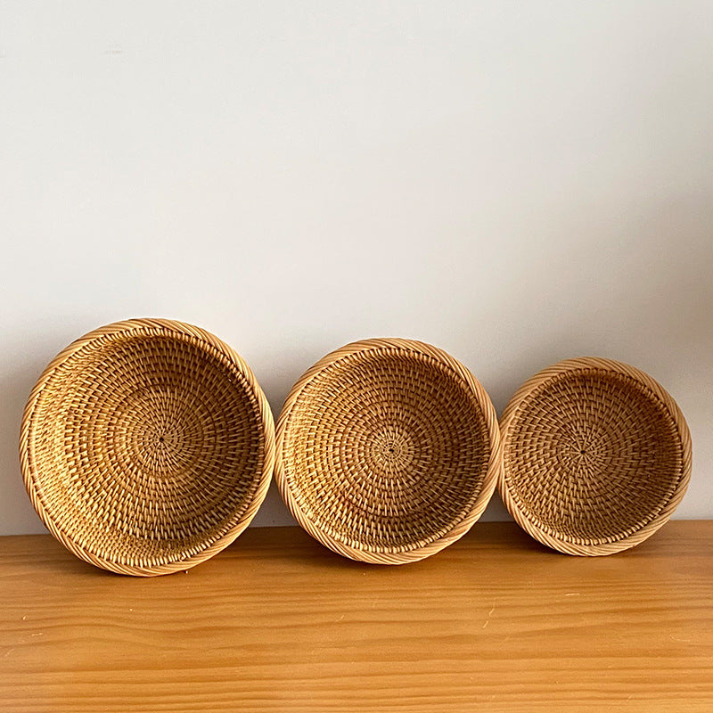 Set of three handcrafted baskets Siopsrl