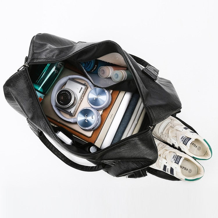 Siopsrl | Premium Leather Weekender Duffle Siopsrl