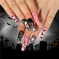 Thematic Halloween Press-On Nail Set Siopsrl