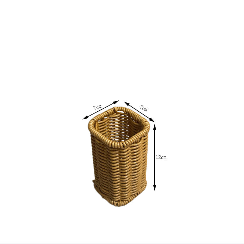 Stylish Rectangular Woven Storage Organizer Siopsrl