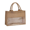 Siopsrl | Shopping bag made of natural jute with mesh design Siopsrl