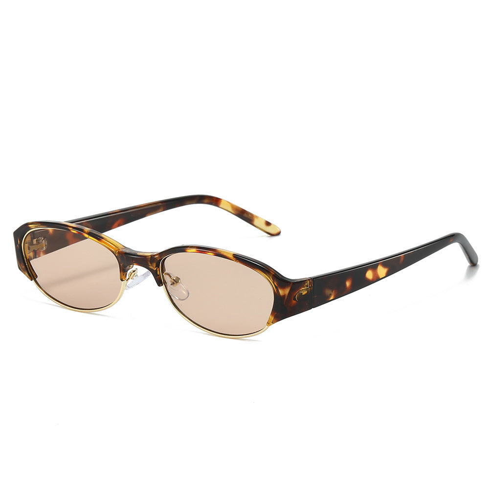 Siopsrl | Vintage-Inspired Slim Oval Sunglasses Siopsrl
