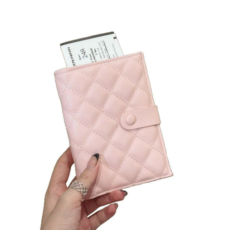Quilted Leather Travel Document Organizer Siopsrl