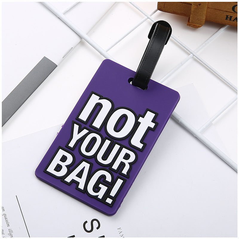 Siopsrl | Unisex Luggage Tag with Eye-catching Message Siopsrl