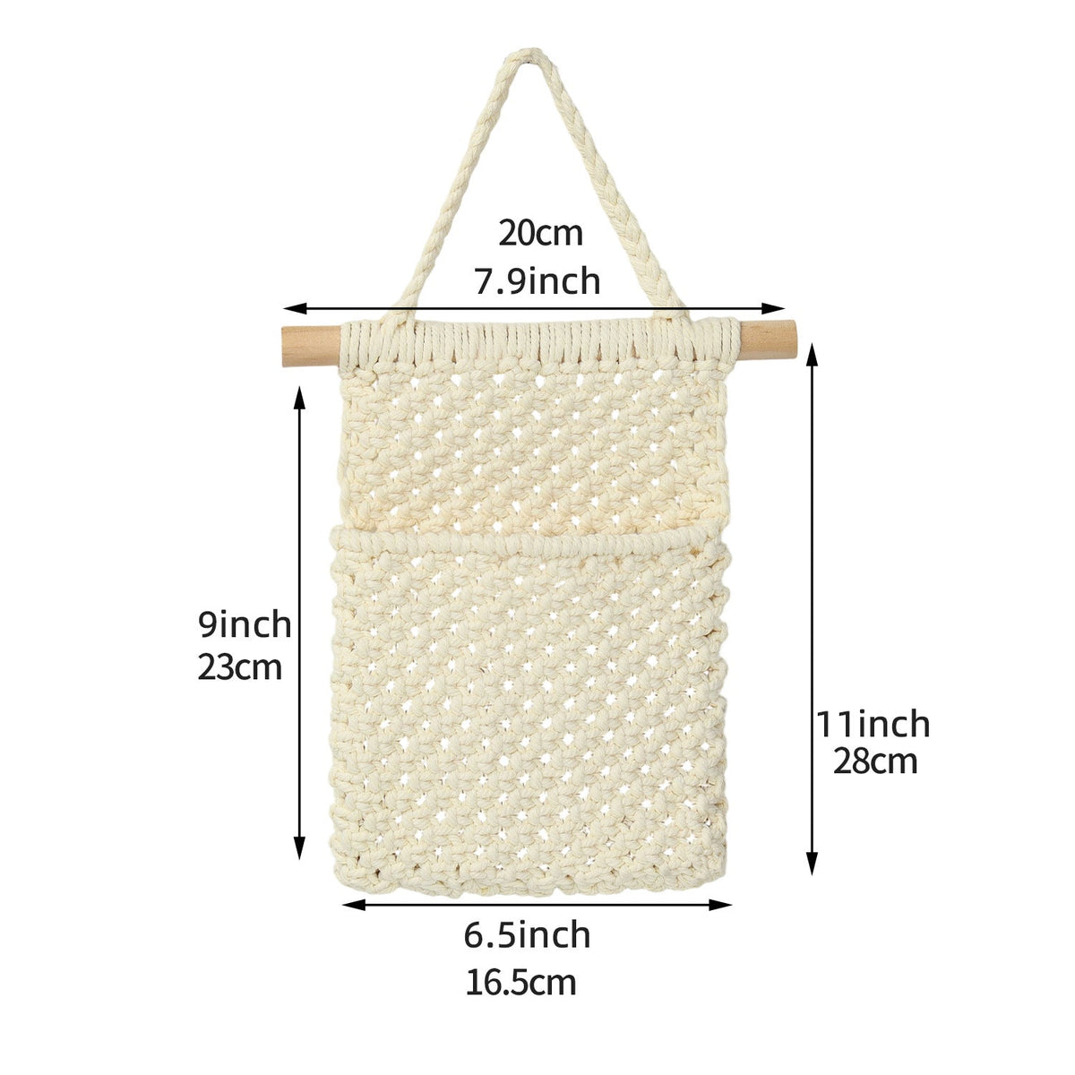 Macrame Wall Organizer Siopsrl