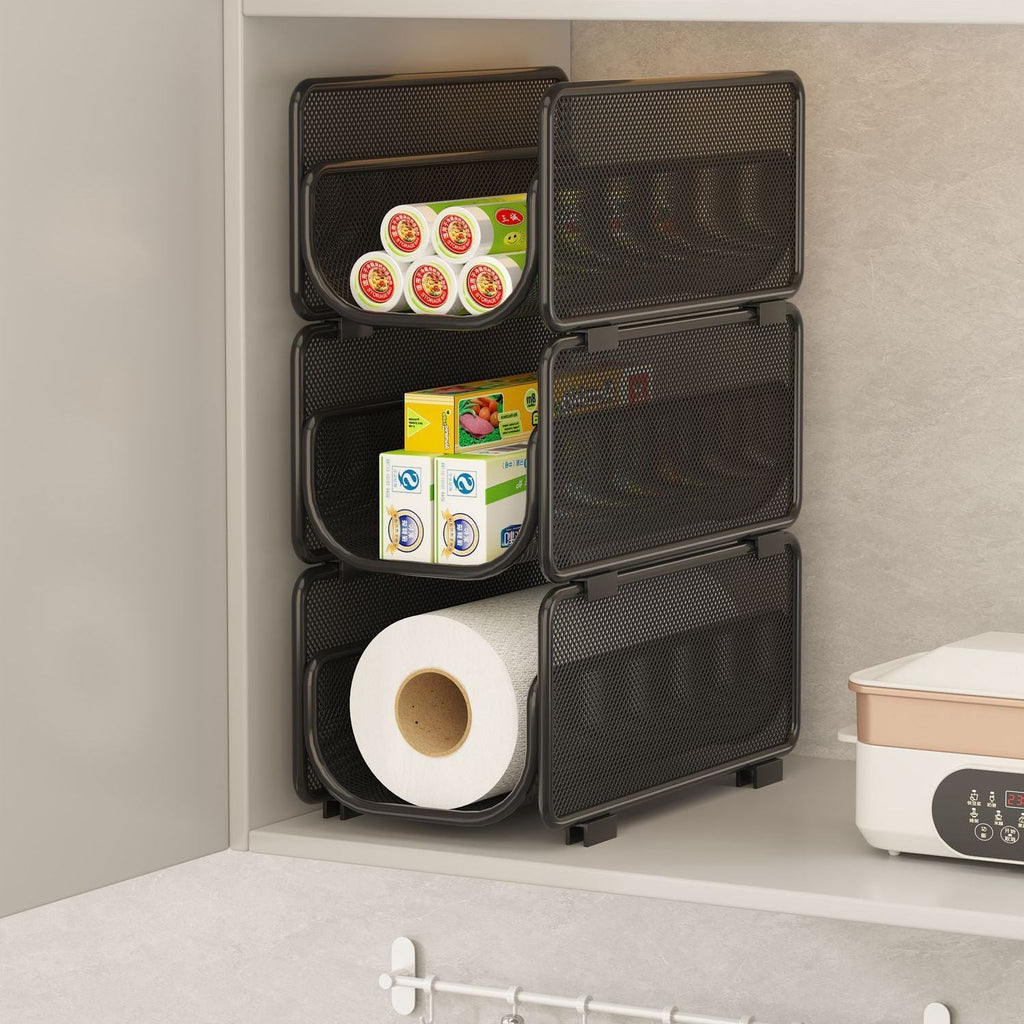 Versatile Under-Shelf Storage Basket Siopsrl