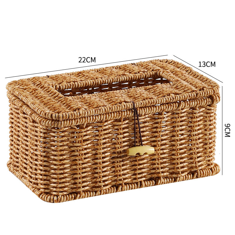 Handwoven Decorative Storage Box Siopsrl