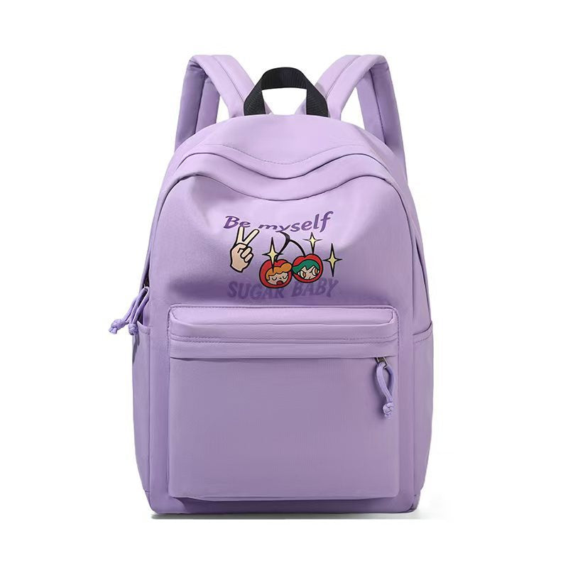 Siopsrl | Backpack with Creative Cartoon Print and Multiple Practical Compartments Siopsrl