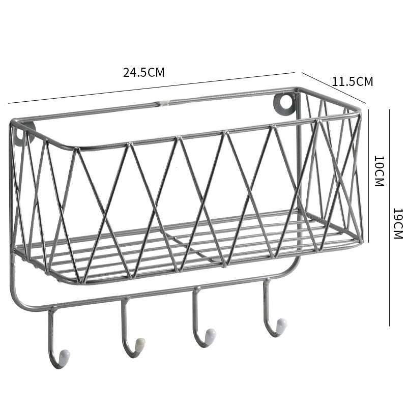 Decorative Wall-Mounted Storage Basket Siopsrl