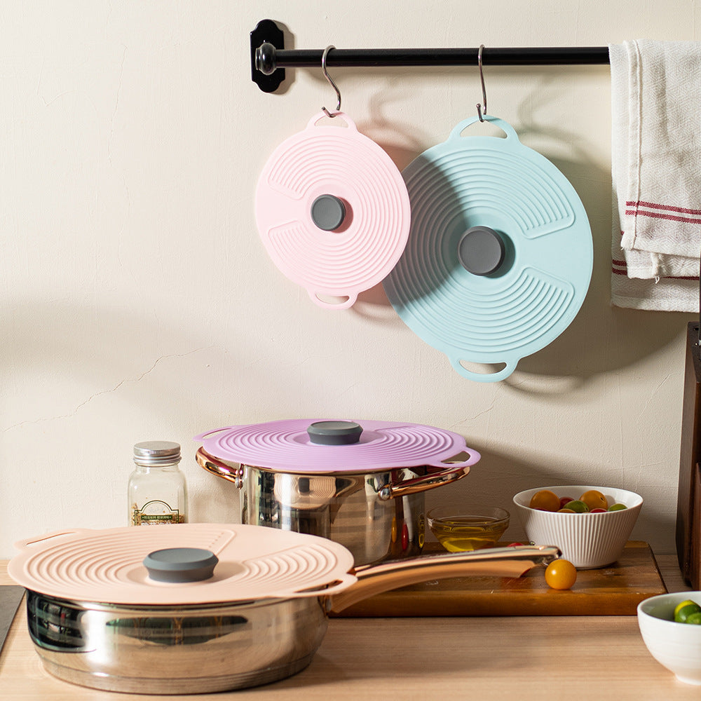 Siopsrl | Silicone cooking lid with multifunctional steam valve Siopsrl