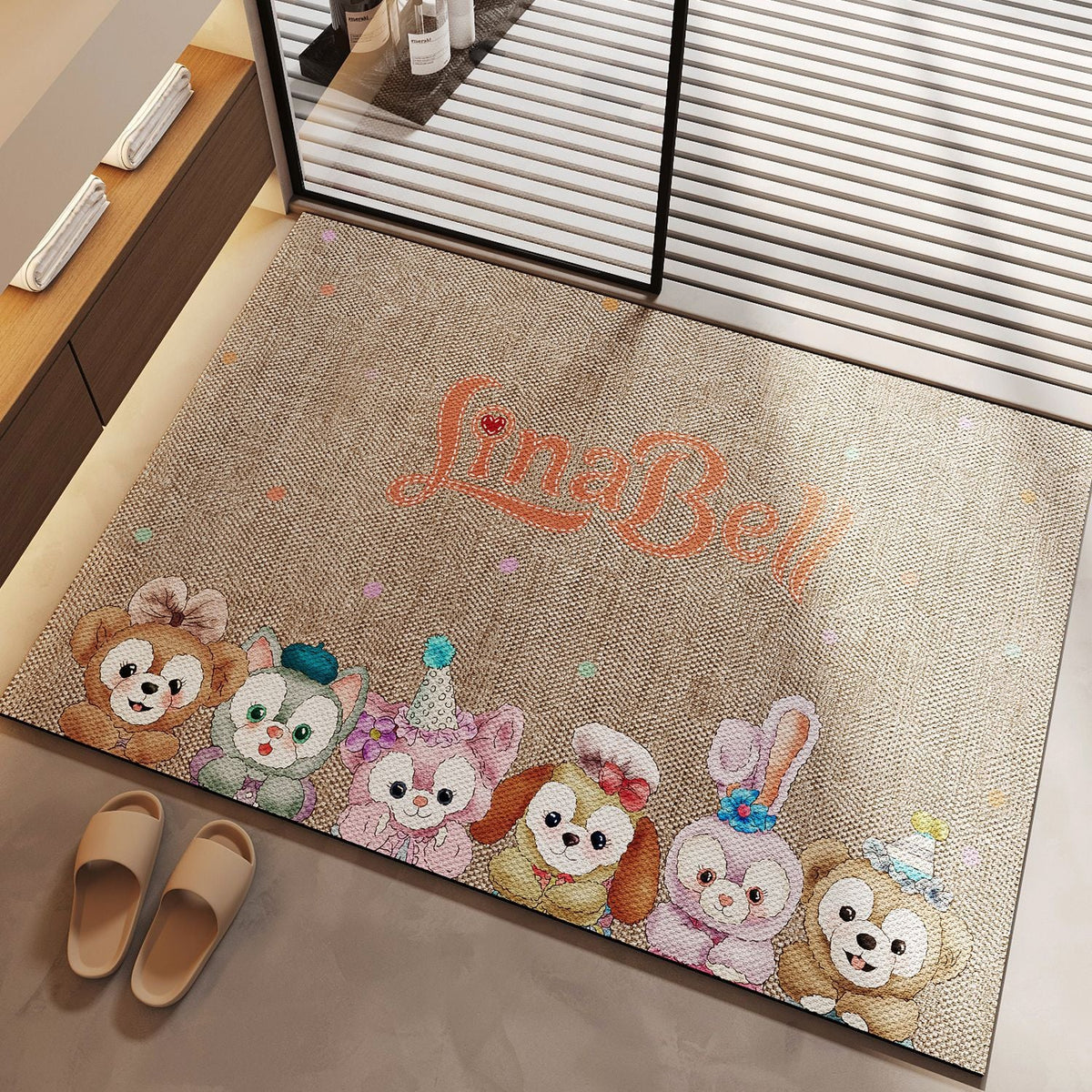 Siopsrl | Playful Cartoon Animal Doormat