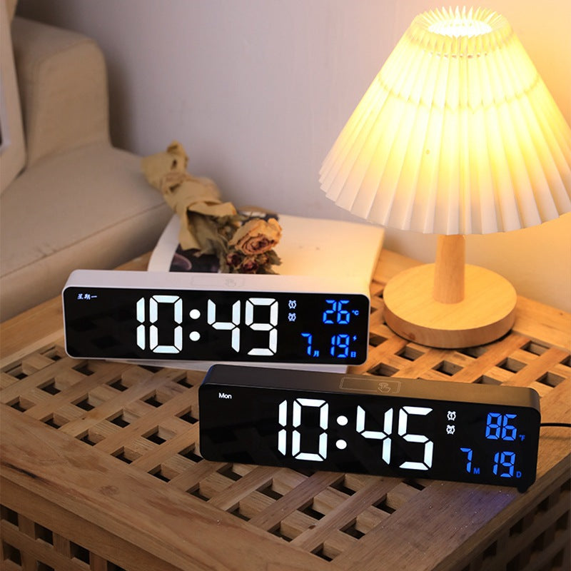 Siopsrl | Digital alarm clock with temperature and date display Siopsrl