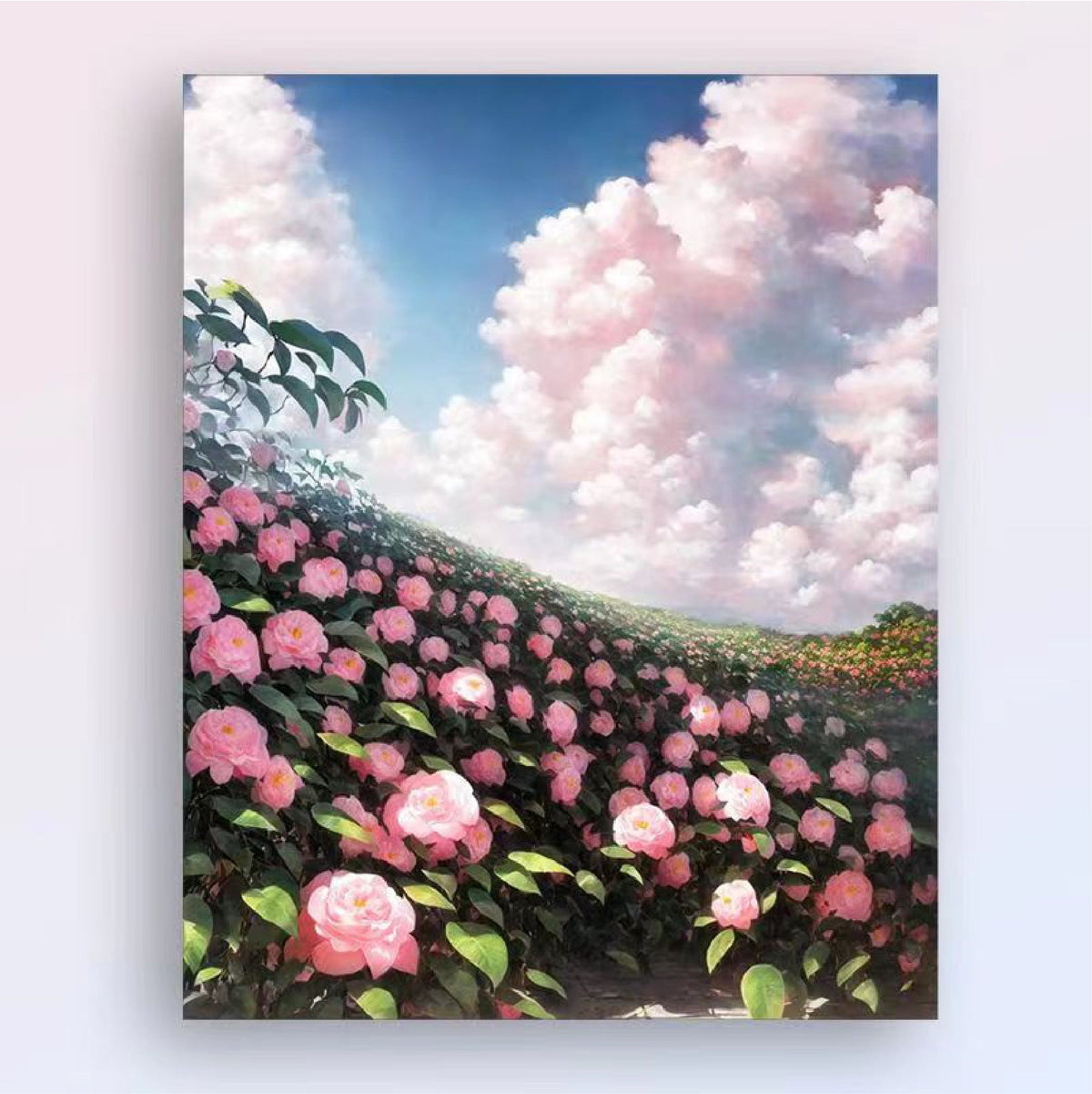 Siopsrl | Floral Landscape Canvas Wall Art Siopsrl