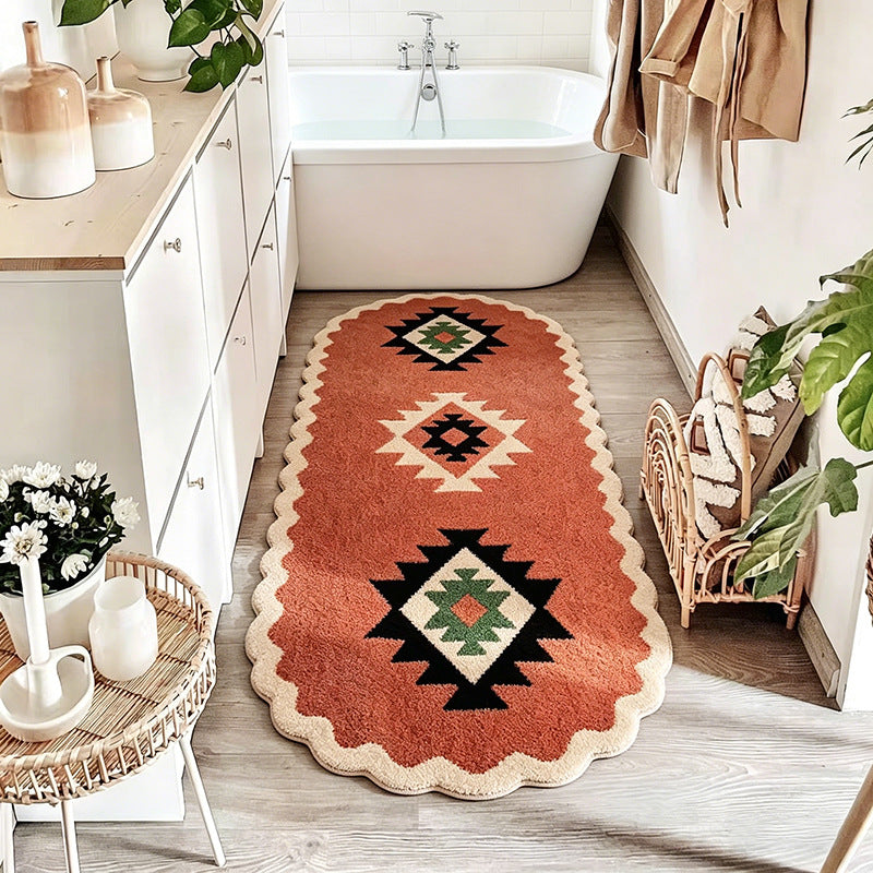 Siopsrl | Decorative Ethnic Pattern Bath Mat Siopsrl