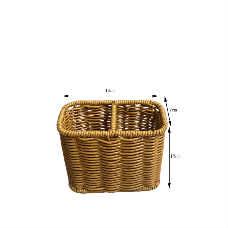 Stylish Rectangular Woven Storage Organizer Siopsrl