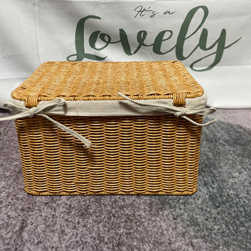 Handcrafted Woven Storage Chest Siopsrl