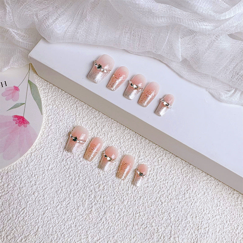 Siopsrl | Elegant French Tip Press-On Nails Siopsrl