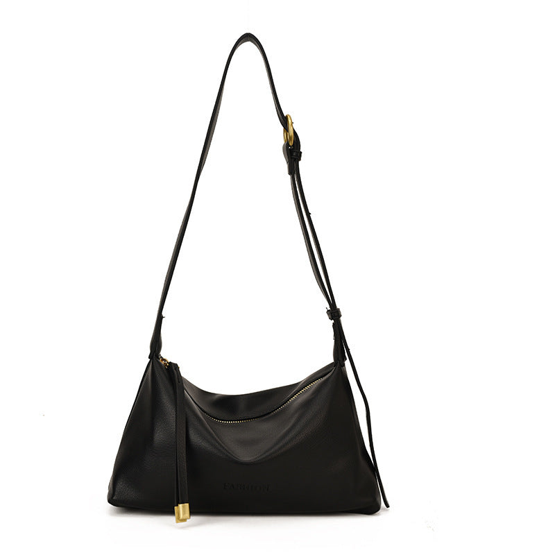 Siopsrl | Sleek Leather Shoulder Bag Siopsrl