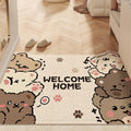 Siopsrl | Cute Bear-Themed Welcome Mat
