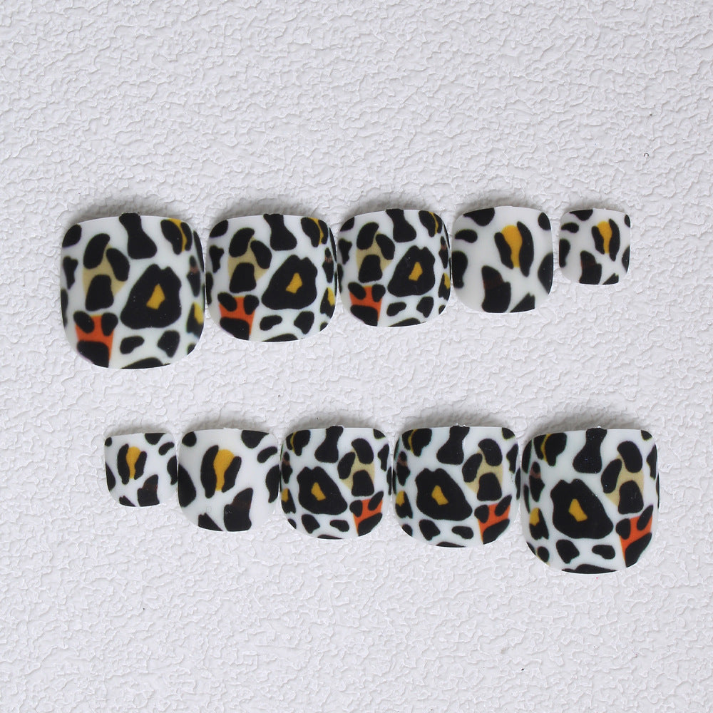 Siopsrl | Playful Leopard Print Press-On Nails Siopsrl