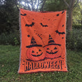Halloween-Themed Throw Blanket