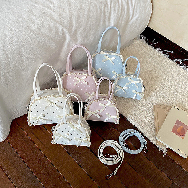 Siopsrl | WoCharming Bow-Embellished Everyday Handbag Siopsrl