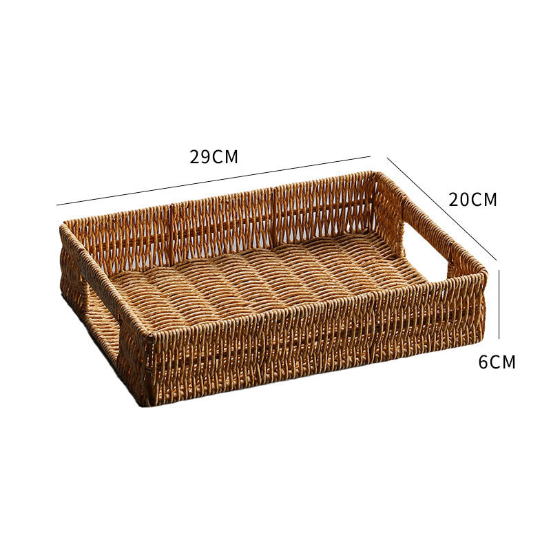 Rectangular Woven Storage Basket Siopsrl