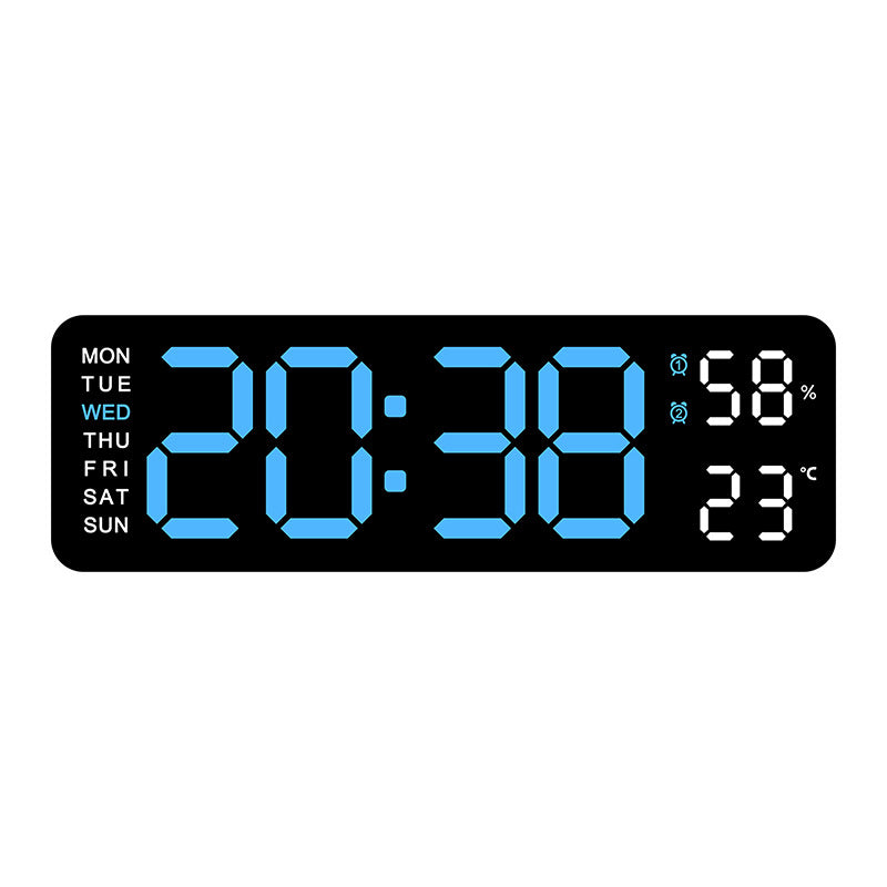 Siopsrl | Digital alarm clock with room temperature and humidity display Siopsrl