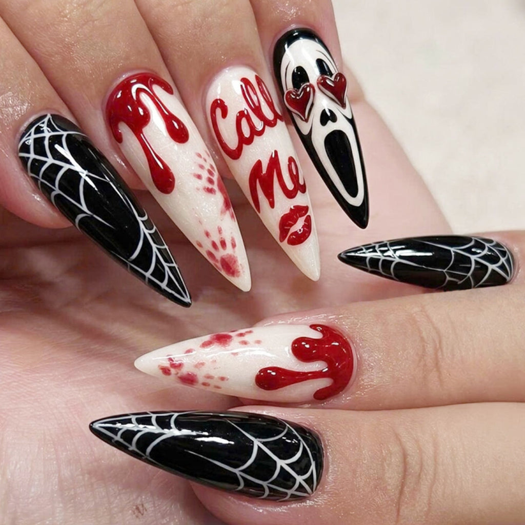 Creative Halloween Art Nail Set Siopsrl