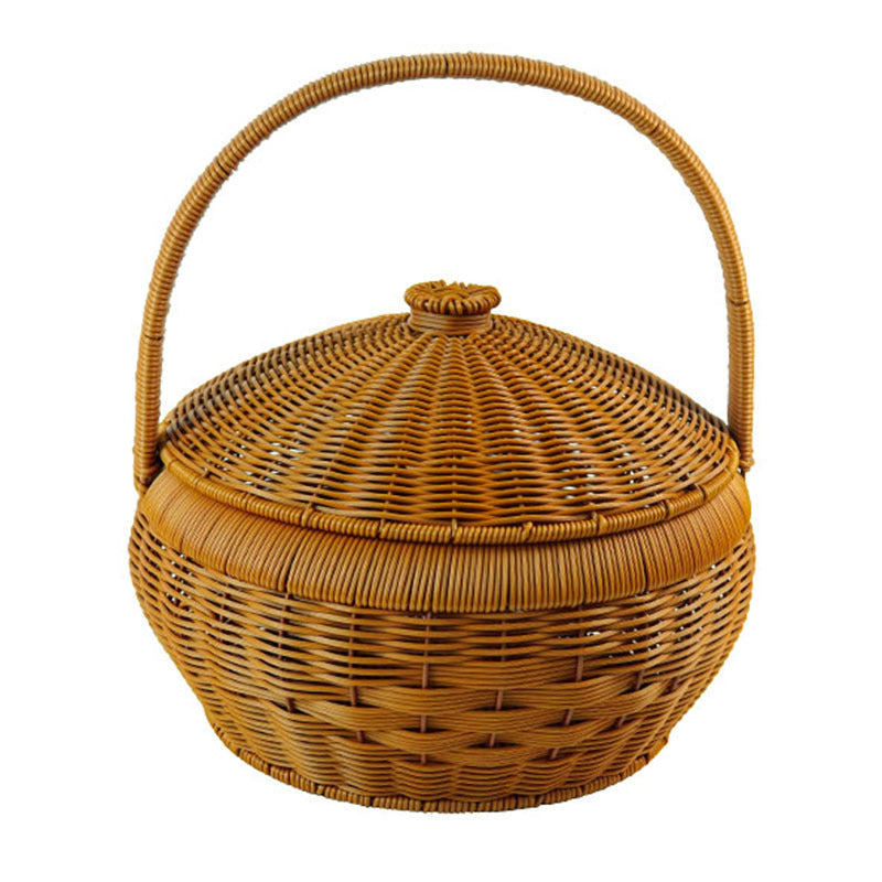 Multi-Tiered Woven Storage Basket Siopsrl