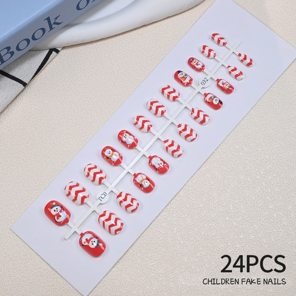 Siopsrl | Children's Fun-Themed Press-On Nail Set Siopsrl