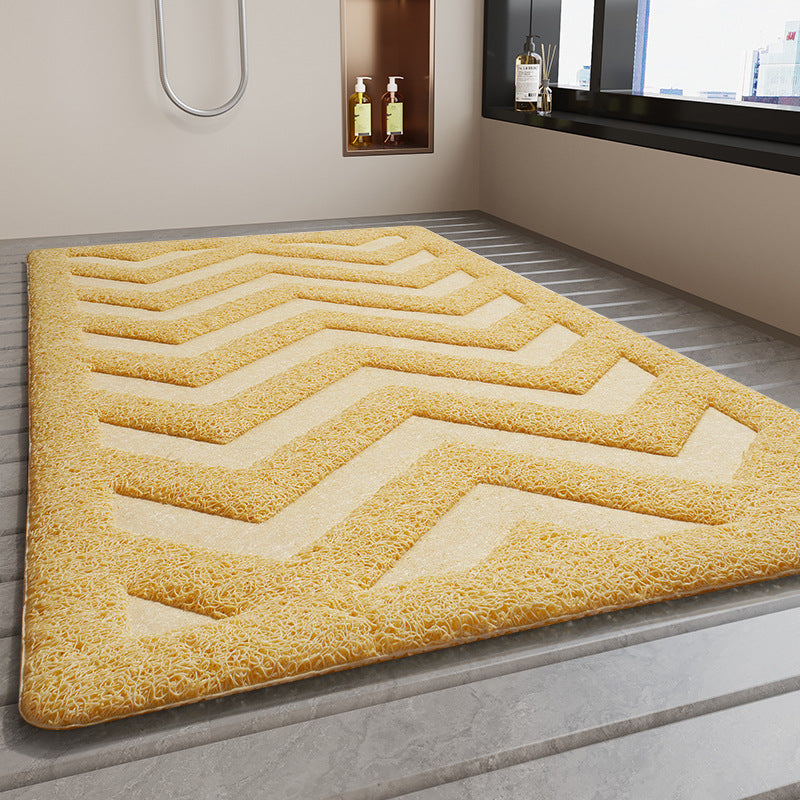 Siopsrl | Chevron Pattern Bathroom Mat Siopsrl