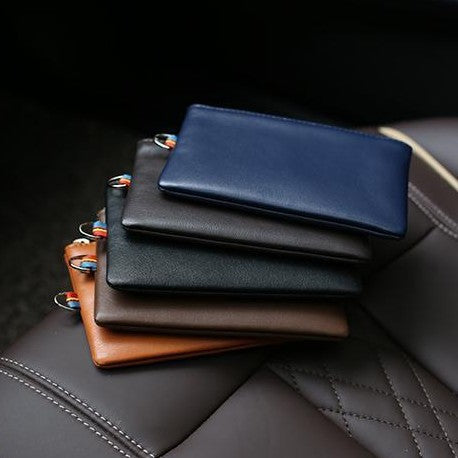 Siopsrl | Zippered Leather Cardholder Siopsrl