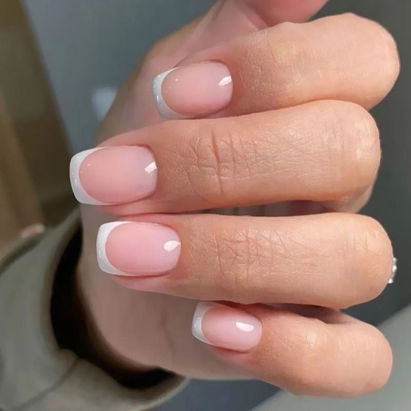 Siopsrl | French Tip Press-On Nail Art Siopsrl